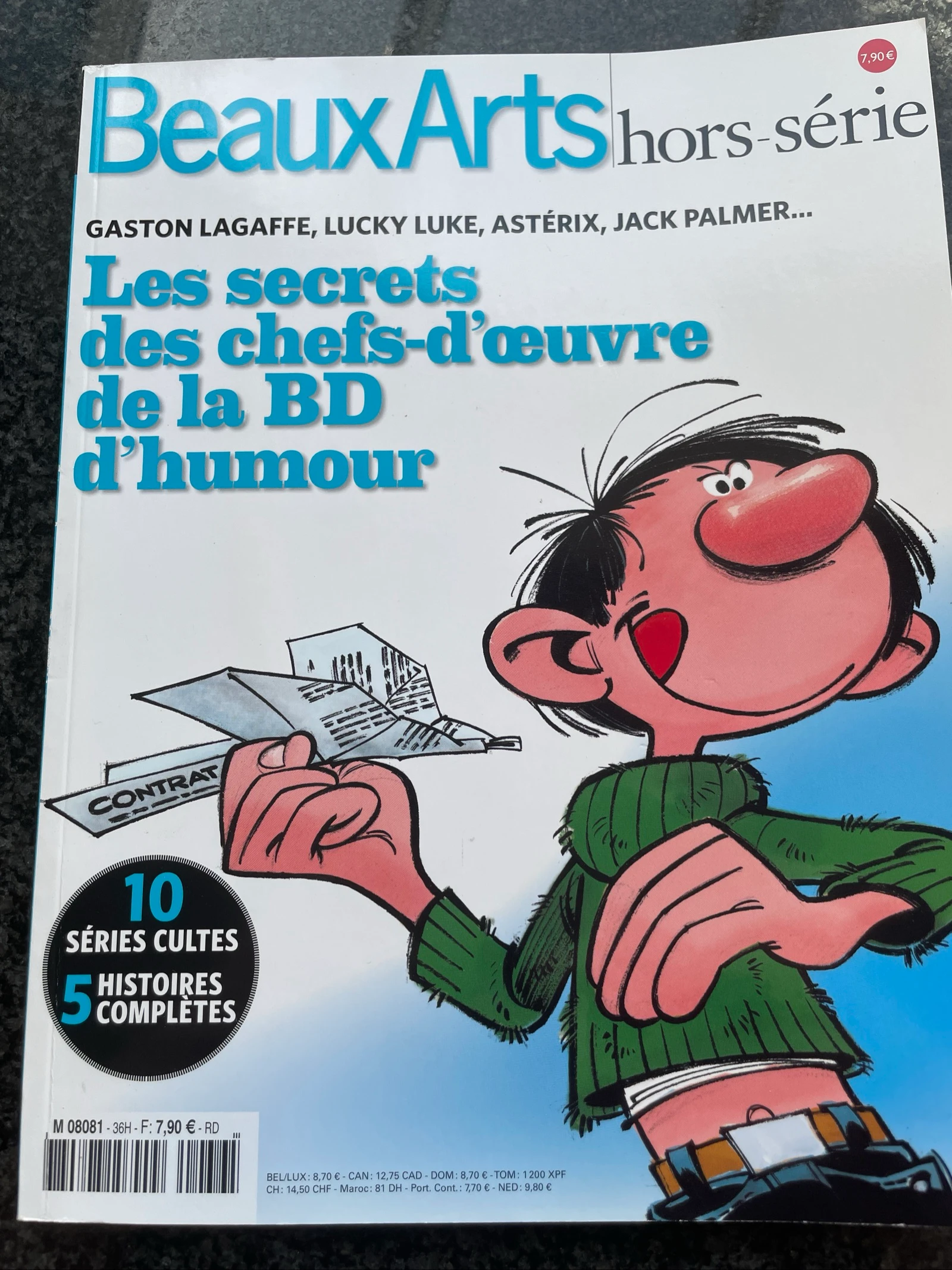 Beaux Arts hors série les secrets des chefs d’œuvre de la bd d’humour